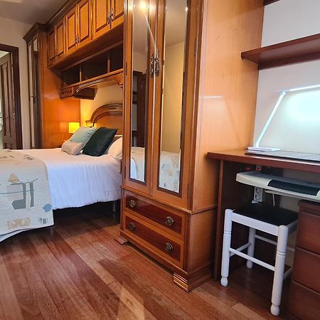 Apartamento Playa de Rodeira Cangas Bagian luar foto
