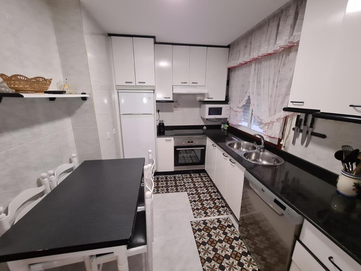 Apartamento Playa de Rodeira Cangas Bagian luar foto