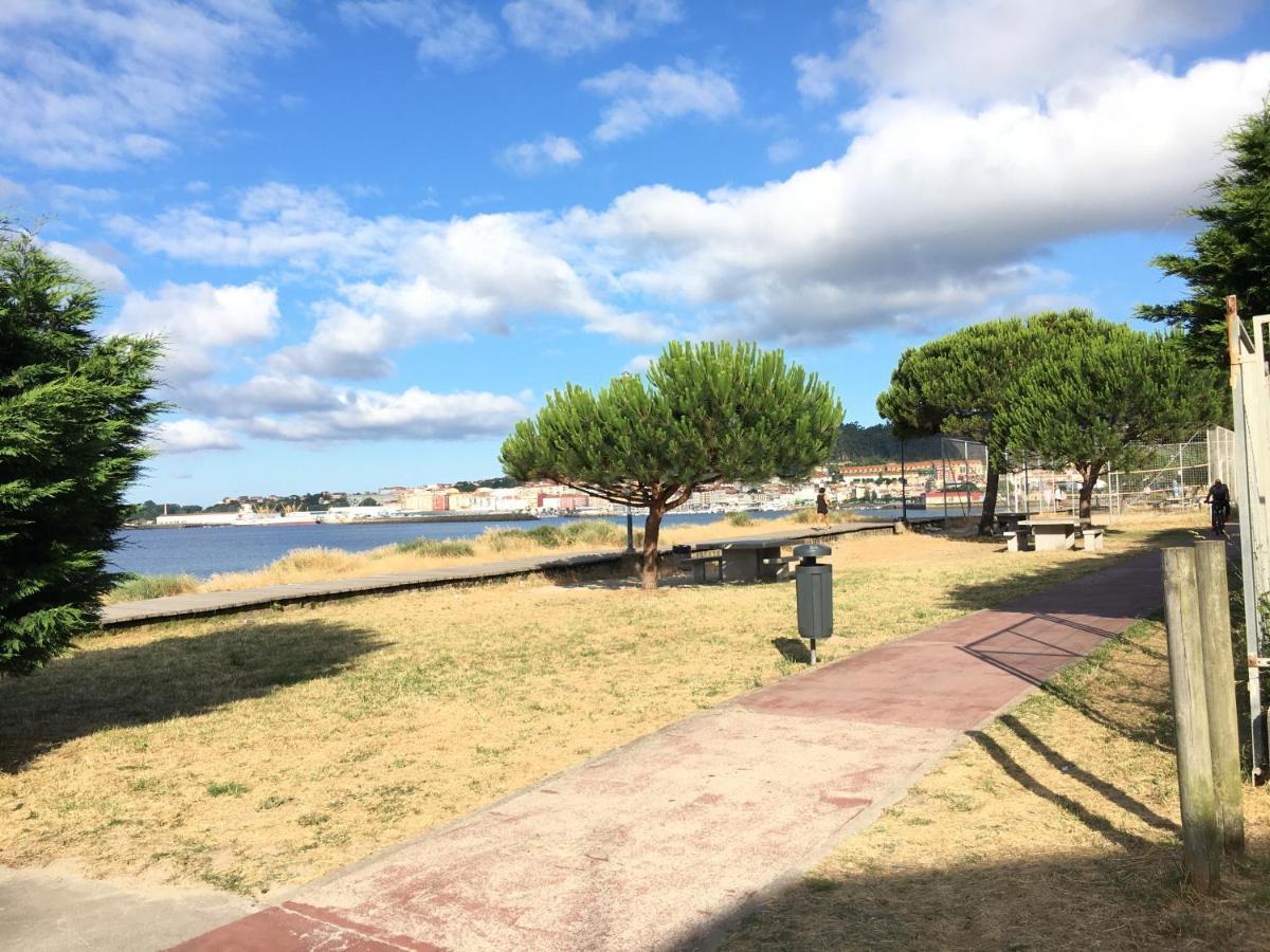Apartamento Playa de Rodeira Cangas Bagian luar foto