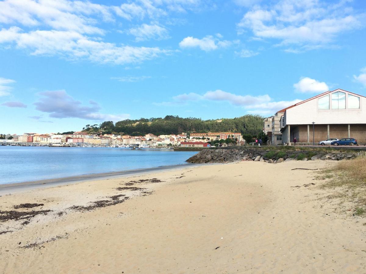 Apartamento Playa de Rodeira Cangas Bagian luar foto