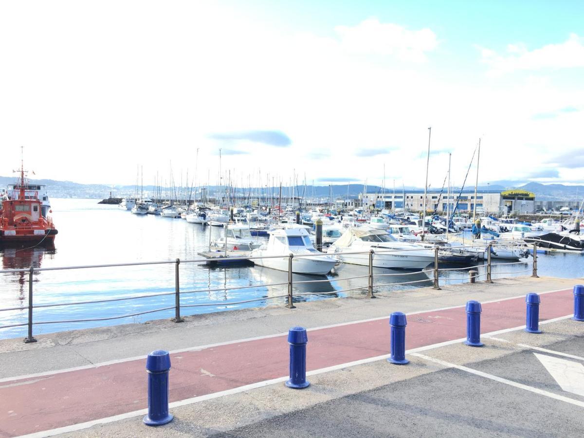 Apartamento Playa de Rodeira Cangas Bagian luar foto