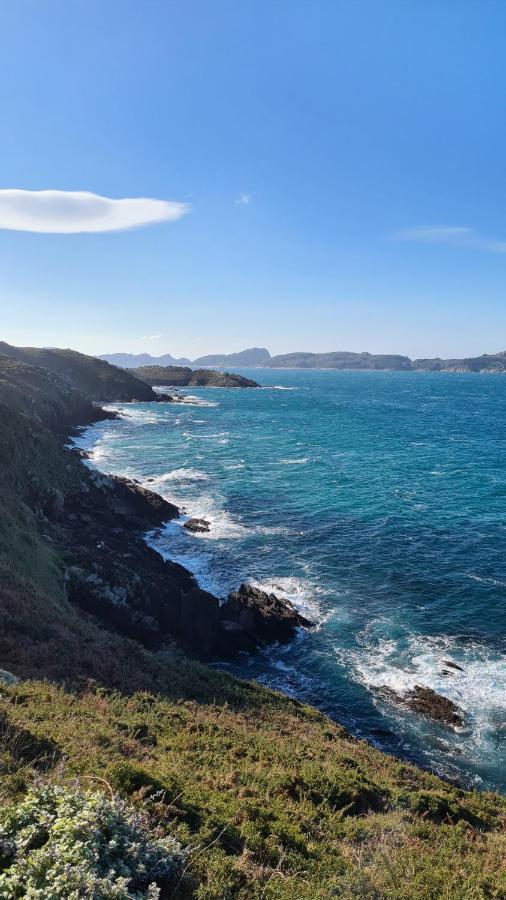 Apartamento Playa de Rodeira Cangas Bagian luar foto