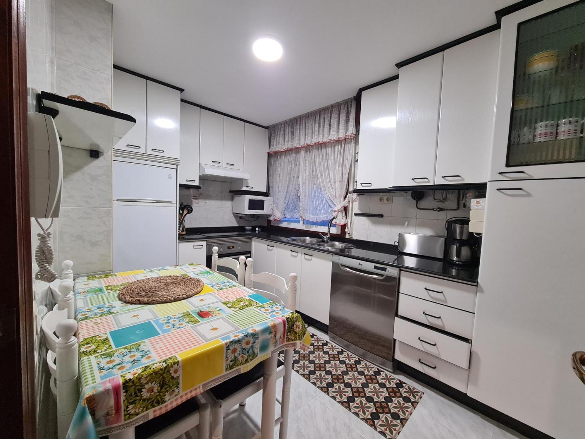 Apartamento Playa de Rodeira Cangas Bagian luar foto